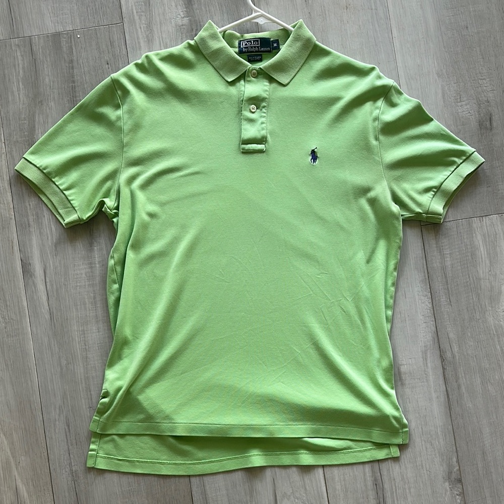 Polo by Ralph Lauren Green Performance Polo Shirt